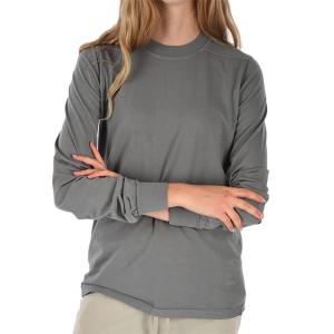 Rick Owens DRKSHDW Long Sleeve Crew Shirt - Grey