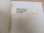 David Hockney: 23 Lithographs Catalogue (1978-1980)