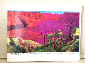 Signed David Hockney Venice Art Walk Book