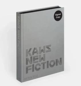 Kaws New Fiction Hardcover Book SIGNED Limited Edition Phaidon Publishing New LE