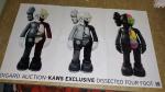 KAWS 2020 Digard Auction Catalog 2003 Res magazine Arkitip magnet sticker, or???