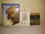 Salvador Dali Book Lot of 3 The Draftsmanship Of Salvador Dali And others 