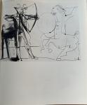 1959 Pablo Picasso Drawings 1st Edition Very Good Condition Rare Modern Art Book