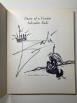 Signed Salvador Dali Book Diary of a Genius with Original Drawing Autograph