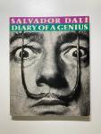 Signed Salvador Dali Book Diary of a Genius with Original Drawing Autograph