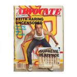 Keith Haring / in The Advocate Issue 452, August 5, 1986 / Nice Copy LGBTQIA+