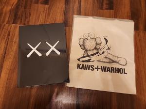 KAWS + WARHOL x UNIQLO UT Collcetion Art Book & Shoulder Bag 2024 - NEW