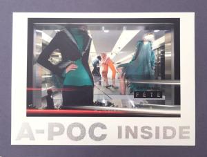 ISSEY MIYAKE FETE A-POC INSIDE 2007 AUTUMN-WINTER COLLECTION ANNOUNCEMENT CARD
