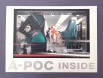 ISSEY MIYAKE FETE A-POC INSIDE 2007 AUTUMN-WINTER COLLECTION ANNOUNCEMENT CARD