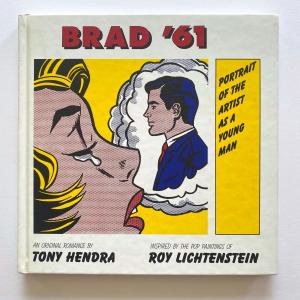 ROY LICHTENSTEIN "BRAD '61 PORTRAIT OF ARTIST" RARE 1993 1ST ED HC POP ART BOOK