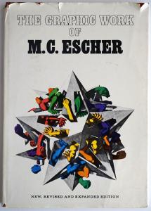 THE GRAPHIC WORK OF M C ESCHER HARDCOVER ART COVER DRAFTSMANSHIP