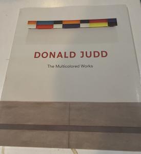 DONALD JUDD: Multicolor Works, Pulitizer Foundation for the arts 2013