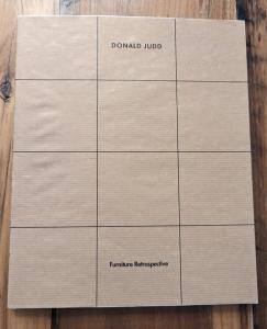 Donald Judd Furniture: Retrospective