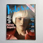 Vintage Interview Magazine September 1997 Patricia Arquette Damien Hirst