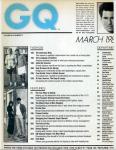 GQ March 1983: Haring, Madonna, Basquiat & More
