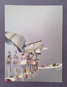 Issey Miyake Tribeca Spring/Summer 2004 Collection Card