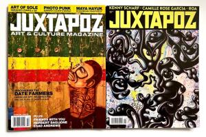 Juxtapoz Magazines #69 & #148 Featuring Kenny Scharf