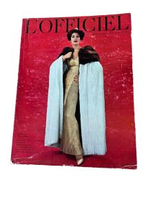 1957 L'Officiel Dior & Balenciaga Fashion Magazine