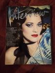 INTERVIEW Magazine March 2014: Cotillard, Simons, Harry