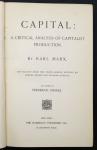 Karl Marx's Capital: 1890 First Edition Edition