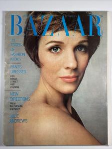 June 1967 Harper's Bazaar: Fashion with Julie Andrews