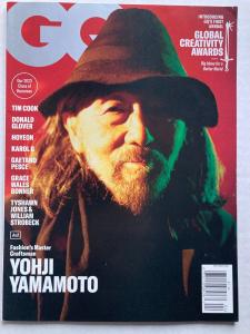Yohji Yamamoto GQ Magazine, April/May 2023