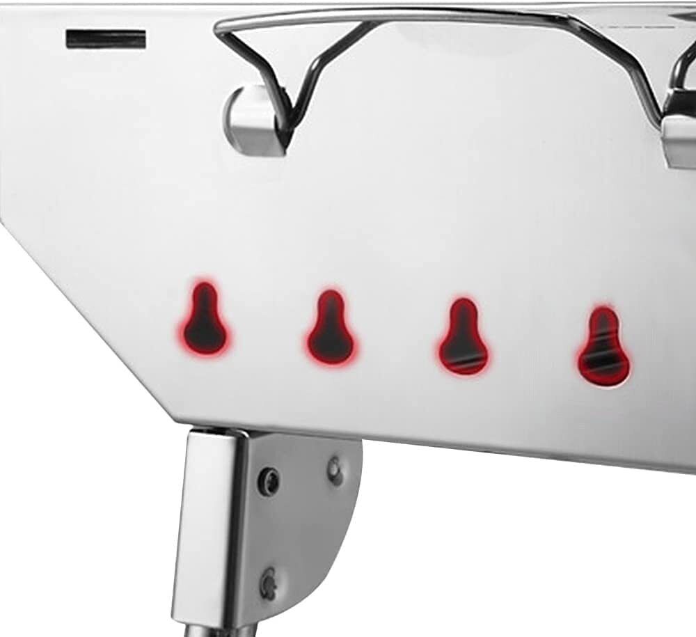 Stainless Steel Folding BBQ Grill for Camping Yard