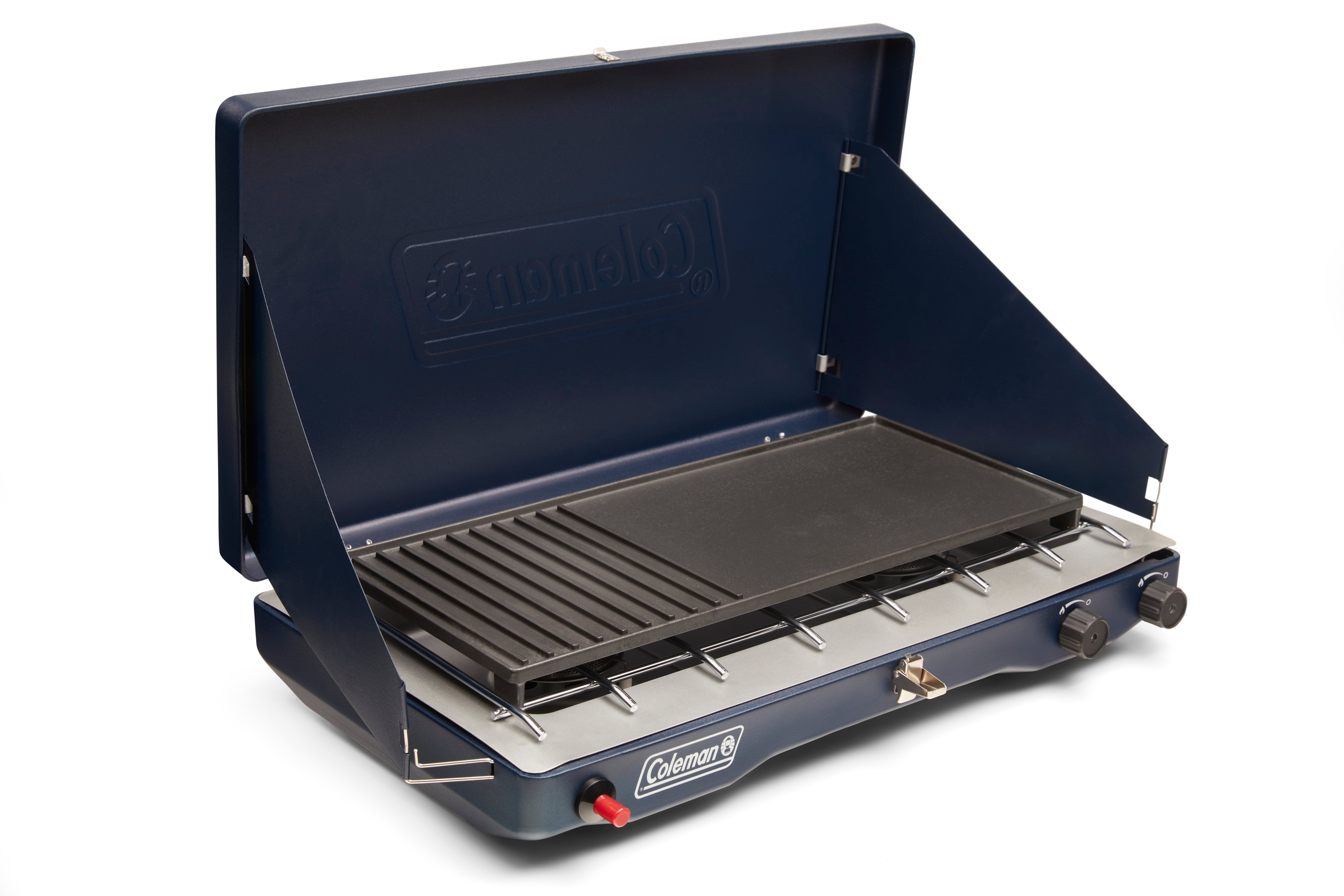 Coleman 3-in-1 Camping Stove with Grill and Griddle
