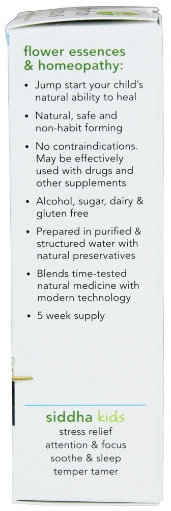 Siddha Kids Attention & Focus Homeopathic Remedy - 1oz