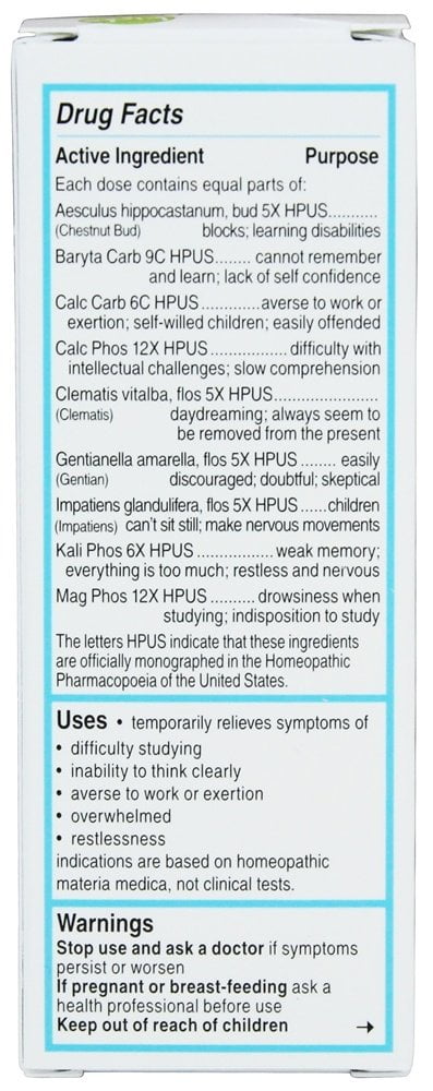 Siddha Kids Attention & Focus Homeopathic Remedy - 1oz
