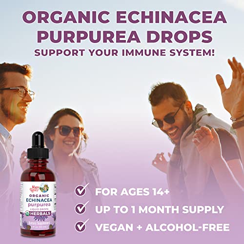 Organic Echinacea Liquid Supplement - 1 oz