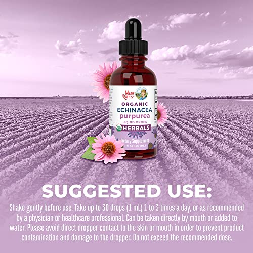 Organic Echinacea Liquid Supplement - 1 oz