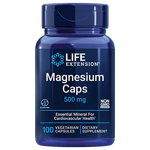 Magnesium Capsules for Cardiovascular Health - 100ct