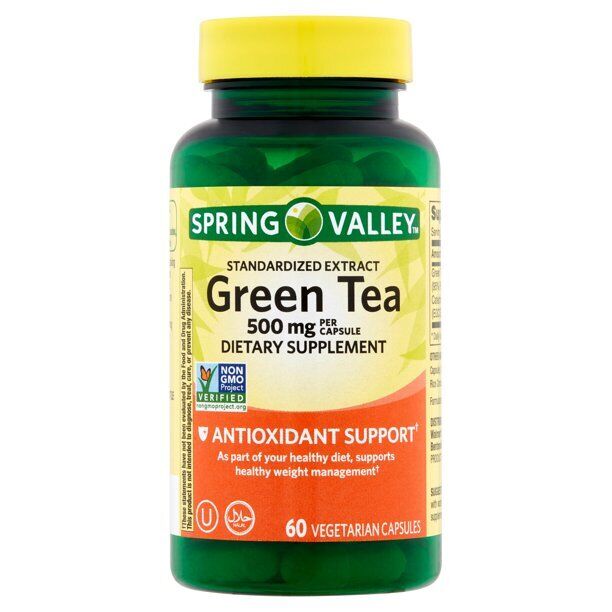 Spring Valley Green Tea Extract Capsules - 60ct
