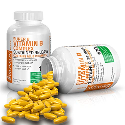Bronson Super B Vitamin Complex - 100 Tablets