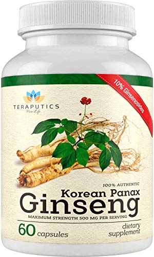 Korean Ginseng Capsules for Energy & Focus