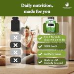 Immune Support Supplements - 120 Vegan Capsules