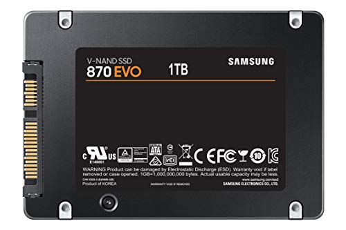 Samsung 870 EVO 1TB SATA III Internal SSD