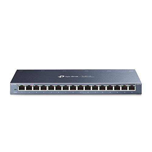 TP-Link 16-Port Gigabit Ethernet Switch - Black