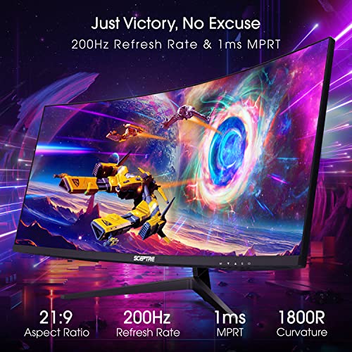 Sceptre 30" 200Hz Curved Gaming Monitor