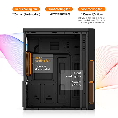 Zalman T6 ATX Mid Tower Gaming PC Case