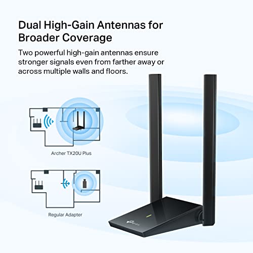 TP-Link Archer TX20U Plus AX1800 WiFi 6 Adapter