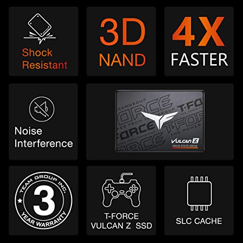 TEAMGROUP T-Force Vulcan Z 1TB SATA III SSD