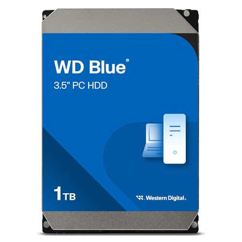 1TB WD Blue SATA 3.5" Internal Hard Drive