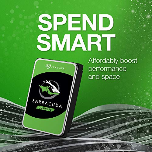 Seagate BarraCuda 1TB Internal HDD for Desktop PC