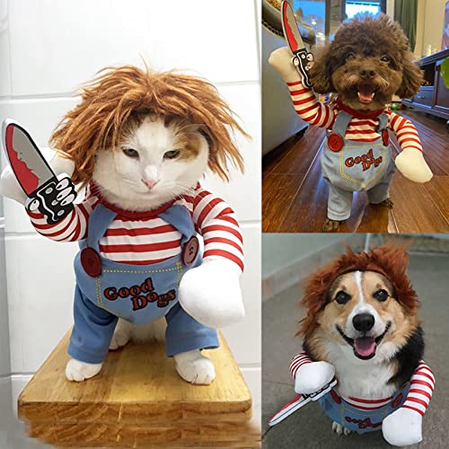 Deadly Doll Dog Costume for Halloween