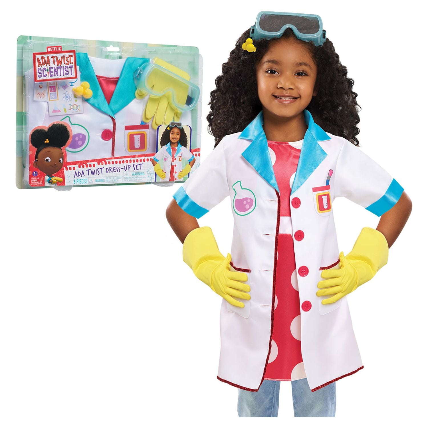Ada Twist Scientist Costume Set for Kids