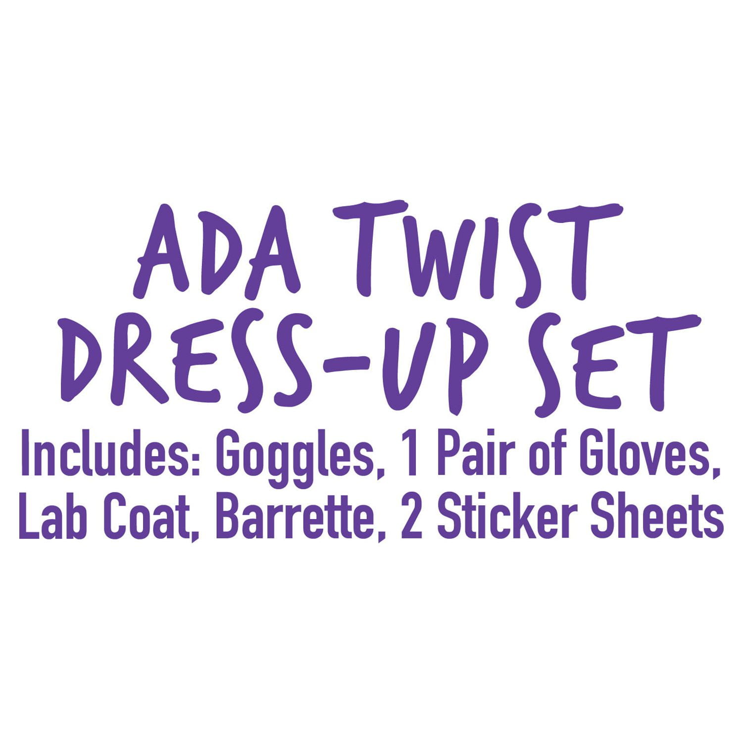 Ada Twist Scientist Costume Set for Kids