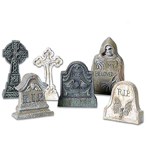 Department 56 Halloween Village Tombstone Accessory MINI Figurines Set 5653065