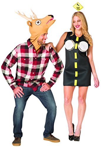 Deer in Headlights Couples Halloween Costume